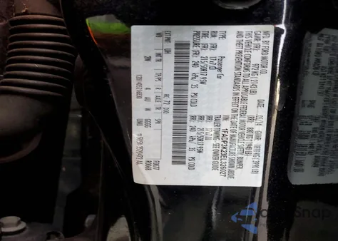 2014 Ford Focus Se z USA, uszkodzony, nr VIN 1FADP3K23EL326027